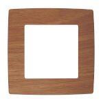 12-5001-09 ЭРА Рамка на 1 пост, Эра12, дуб (20/200/6400)