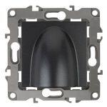 12-6003-12 ЭРА Вывод кабеля, Эра12, графит (10/100/1000)