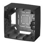 12-6101-05 ЭРА Коробка наклад. монтажа 1 пост, Эра12, антрацит (20/200/1200)