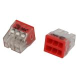 Клемма ЭРА NO-225-436 быстрозажимная 2273-206 компактная 6-проводная 0.2-2.5 мм2 (упаковка 2 шт.)