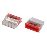 Клемма ЭРА NO-225-359 быстрозажимная 2273-204 компактная 4-проводная 0.2-2.5 мм2 (упаковка 40 шт.)