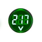 Арматура светосигнальная ИЛ16-22 с индикацией напряжения 70-500В зеленая