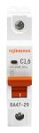 Автоматический выключатель ВА 4729 1п    1,6А 6кА Texenergo хар-ка С