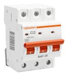 Автоматический выключатель ВА 4729 3п   13А   6кА Texenergo хар-ка С