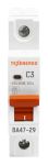 Автоматический выключатель ВА47-29 1п    3А    6кА Texenergo хар-ка С