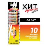 Батарейки Трофи LR6-10BL ENERGY POWER Alkaline (100/800/19200)