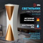 Декоративная подсветка ЭРА WL43 WH+GD светодиодная 6Вт 3500К белый/золото IP54 для интерьера, фасадов зданий