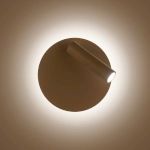 Декоративная подсветка светодиодная ЭРА EDGAR WL55 WH для интерьера COB 5Вт/SMD 7Вт 4000К белый IP20