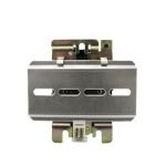 Дополнительное оборудование к щитам DIN-рейка 75х130 мм  перфорированная