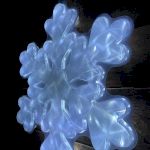 ENIOF-05 ЭРА Фигура LED Снежинка, 220V, IP44 (6/72)