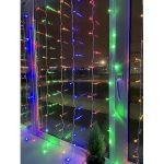 ENIZ-01M ЭРА Гирлянда LED Дождь/Занавес 1,8 м*1,5 м мультиколор 8 режимов, 220V, IP20 (60/720)