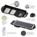 ЭРА Консольный светильник на солн. бат.,SMD, 40W, с датч. движ., ПДУ, 700lm, 5000К, IP65 (6/126)