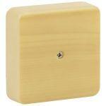 ЭРА Коробка распаячная 100х100х30 (без клеммы) сосна IP40 ЭРА (50/1500)