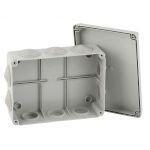 ЭРА Коробка распаячная открытой установки КОРv 150х110х70мм на винтах 10 гермовводов IP55 (30/540)