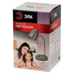 ЭРА наст.светильник N-116-Е27-40W-GY серый (16/96)