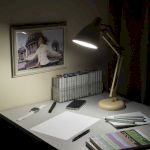 ЭРА наст.светильник N-123-Е27-40W-BG бежевый (12/96)