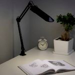 ЭРА наст.светильник NL-201-G23-11W-BK черный (12/216)