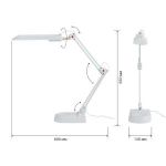 ЭРА наст.светильник NL-202-G23-11W-W белый (6/162)