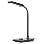 ЭРА наст.светильник NLED-473-10W-BK черный с деревом (6/72)