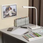 ЭРА наст.светильник NLED-474-10W-W белый (8/96)