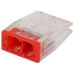 ЭРА NO-224-28 Клемма СМК компактная, серия 202, 2 отверстия, 0,5-2,5 мм2 (упак. 4 шт.) (80/1920/3840