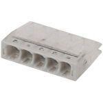 ЭРА NO-224-31 Клемма СМК компактная, серия 205, 5 отверстий, 0,5-2,5 мм2 (упак. 4 шт.) (80/1920/3840