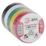 ЭРА ПВХ-изолента 15мм*10м  5цветов (5/500/12000)