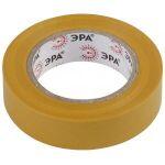 ЭРА ПВХ-изолента 15мм*10м желтая (10/500/16000)