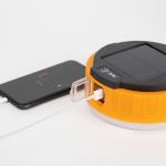 Фонарь кемпинговый светодиодный ЭРА KA-701 "Персей" аккумуляторный, на солнечной батарее + пульт