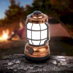 Фонарь кемпинговый светодиодный ЭРА KB-801 "Факел" на батарейках 2 режима (холодный + пламя)