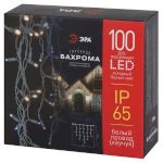 Гирлянда ЭРА ERAPS-BK1 бахрома 0,7x2 м холодный белый свет 100 LED