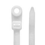 Хомут кабельный с монтажным отверстием 7,2x300 мм (100шт)