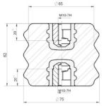 Изолятор опорный ИОР-1-2,5