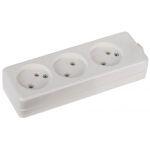 K-3 ЭРА Колодка 3гн, без зазeмл (10/40/1920)