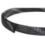 Кабельная оплетка FRH-019 (19,0мм.)  полиэстеровая черно-белая