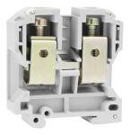 Клеммный зажим ЗНИ - 70мм   серый