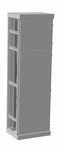 Корпус ВРУ-2 2000х630х450  IP31 без б/п  RAL 7035 серый TEXENERGO