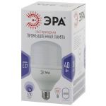 Лампа светодиодная ЭРА STD LED POWER T120-40W-6500-E27 E27 / Е27 40 Вт колокол хoлодный дневной свет