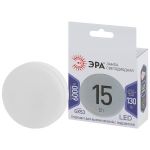 Лампочка светодиодная ЭРА STD LED GX-15W-860-GX53 GX53 15Вт таблетка холодный дневной свет