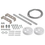 Линейный светодиодный светильник ЭРА SML-11-WB-40K-W24 24Вт 4000K 2160Лм 70х600х55 белый подвесной