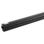 Магнитный трековый шинопровод ЭРА TRM-PC20-300 B встраиваемый для натяжных потолков 3м черный для системы NOVA ver.2
