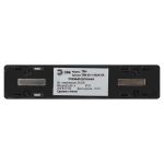 Магнитный трековый светильник ЭРА TRM-S5-1-6W4K BK светодиодный 6Вт 4000К черный для системы S5