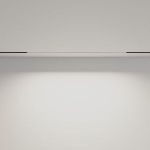 Магнитный трековый светильник ЭРА TRM20-1-60-15W3K-B для системы NOVA 60см 48V 15Вт 3000К заливающий свет черный