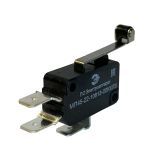 МП45-22-10813-00УХЛ3, миниатюрный, перекидной контакт 1НО-1НЗ, рычаг с роликом