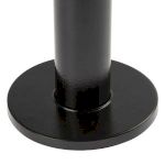 Накладка на опору металлическую ЭРА черная круглая