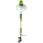 Настольный светильник ЭРА N-121-E27-40W-GR Е27 на струбцине зеленый
