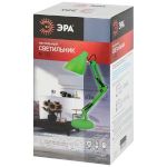 Настольный светильник ЭРА N-123-E27-40W-GR Е27 с основанием зеленый