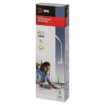Настольный светильник ЭРА NLED-509-8W-W светодиодный на струбцине белый