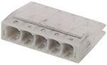 NO-224-43 ЭРА Клемма СМК компактная с пастой серии 245, 5 отверстий, 0,5-2,5 мм2 (упак 4 шт.) (80/19