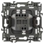 Переключатель ЭРА Серия 12 12-1103-16 , 10АХ-250В, титан